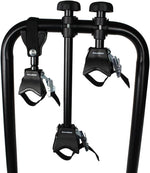 Portabicicletas Bullwing SR3+ para 3 bicicletas para enganche de remolque, abatible (cierre especial, protección antirrobo con candado, 3 soportes de cuadro no bloqueables, soporte de pared)
