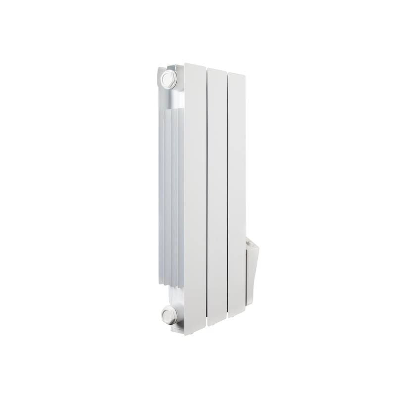 Radiador eléctrico de inercia de fluido 500 W sin marca horizontal blanco