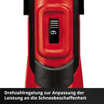 Quitanieves a batería Einhell GE-ST 36/40 Li E Power X-Change (iones de litio, 36 V, ancho de trabajo 40 cm, altura máx. de nieve 20 cm, incl. batería y cargador)