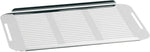 WMF Vitalis Aroma Vaporera, rustidera de inducción, 41x27x10 cm, fuente para horno de 6,5 l, pinzas de servir, tapa de cristal con borde de silicona, termómetro, rejilla de cocción, olla de cocción lenta de acero inoxidable Cromargan sin revestimiento