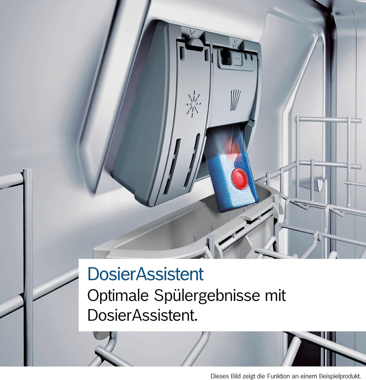 Bosch SPV2HMX42E, Serie 2, Smarter Geschirrspüler Vollintegriert, 45 cm breit, Besteckschublade, extra Trocknung auf Knopfdruck, höhenverstellbarer Oberkorb, leiser und effizienter Motor, mit aquaStop