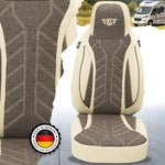 BREMER SITZBEZÜGE Fundas de Asiento para Autocaravana La Marca Ducato Jumper Boxer PLKT211