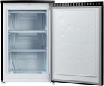 Congélateur vertical CHIQ de 85 L, mini congélateur à porte simple, porte réversible, thermostat réglable, petit congélateur pour la cave, la maison, la résidence étudiante, l'appartement ou le bureau