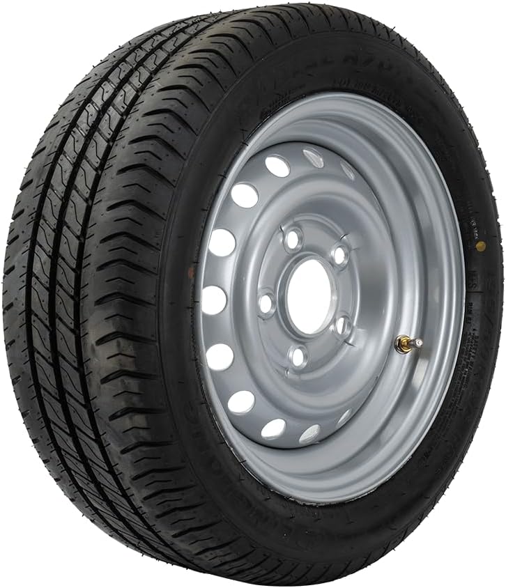 Rueda reforzada para remolque LINGLONG 195/50 R13C 104/101N UNITRAILER llanta 5.5Jx13H2 5x112 ET:30