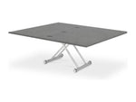 Mesa de centro elevable Decoessentielle XL efecto hormigón