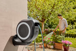 Gardena Wand-Schlauchbox RollUp M 20 m: Flexible Bewässerung für mittelgroße Gärten, schwenkbare Schlauchtrommel, mit Wandhalterung, Systemteilen und Spritze inkl. 20 m Gardena Schlauch (18612-60)
