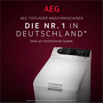 AEG Toplader Waschmaschine Serie 7000 ProSteam 7 kg 1300 U/min Energieklasse A Leise Wasserstopp LTR7A71370
