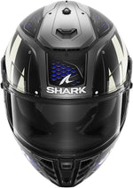 SHARK, Casco integral de moto SPARTAN RS STINGREY Gris/Blanco/Azul AAB, L