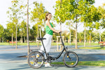 Bicicleta plegable Chillaxx Bike URBAN de 20 pulgadas, 6 velocidades Shimano, luces, sistema de plegado rápido, bicicleta plegable ligera, portaequipajes