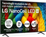 LG 43UA73006LA - TV 43", UHD 4K, WebOS 25, IA Ultimate, HDR10 Pro, Super Escalado, Dolby Digital Plus, Google Assistant, Negro