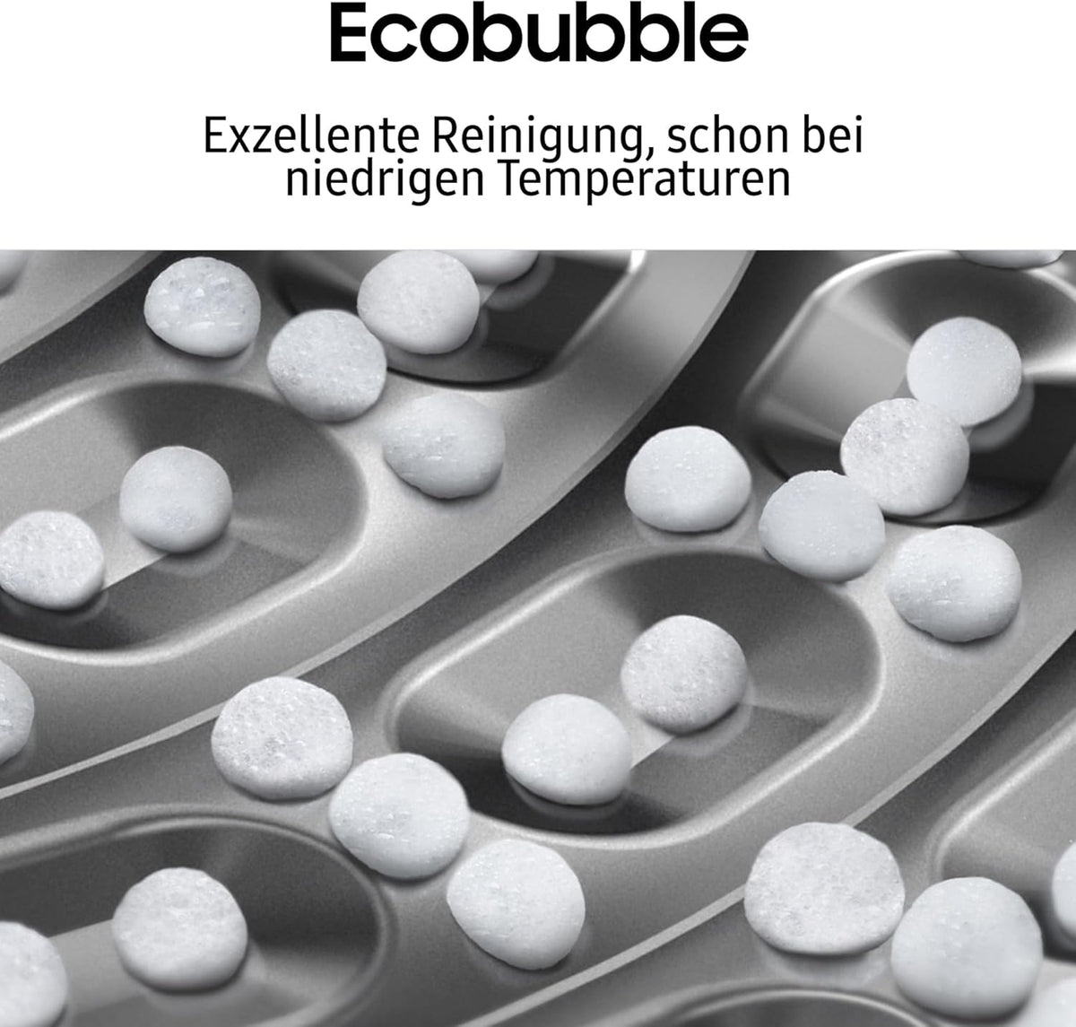 Samsung Waschmaschine, 9 kg, 1.400 U/min, EEK: A, Mikroplastik-Programm, Ecobubble, 14 Programme, WiFi SmartControl, Schwarz, WW90CGC04AABEG
