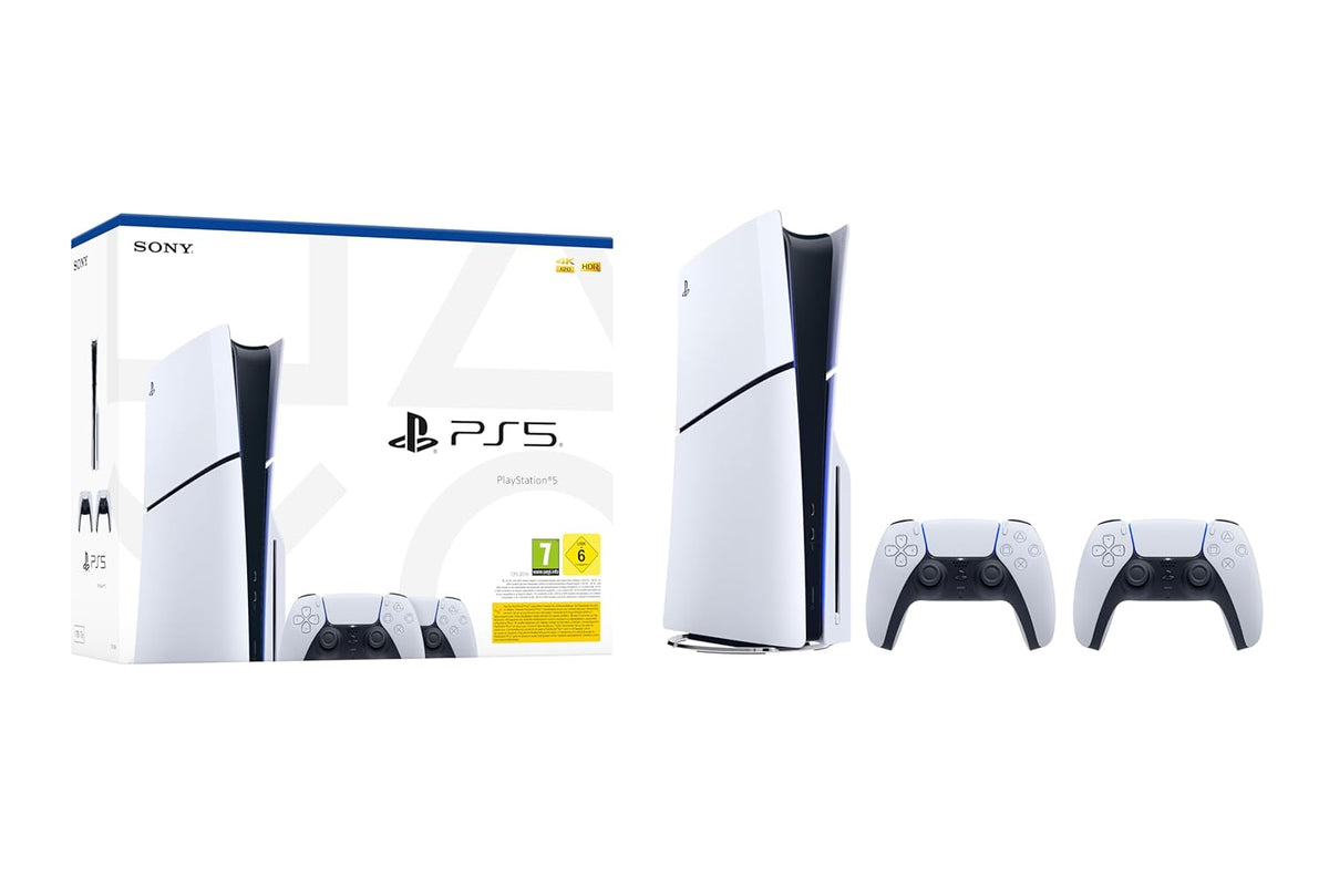 PlayStation®5 Standard (Slim) Bundle con segundo mando inalámbrico DualSense™