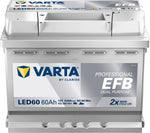 Batería VARTA Professional Dual Purpose EFB LED 60 12V 60AH 680 AMPS
