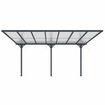 Fornorth Terrassenüberdachung 435x300x225-270cm