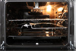 Cocina a gas Gasline SHGG6060FGIX de acero inoxidable de 60 cm con horno a gas, termostato y convección