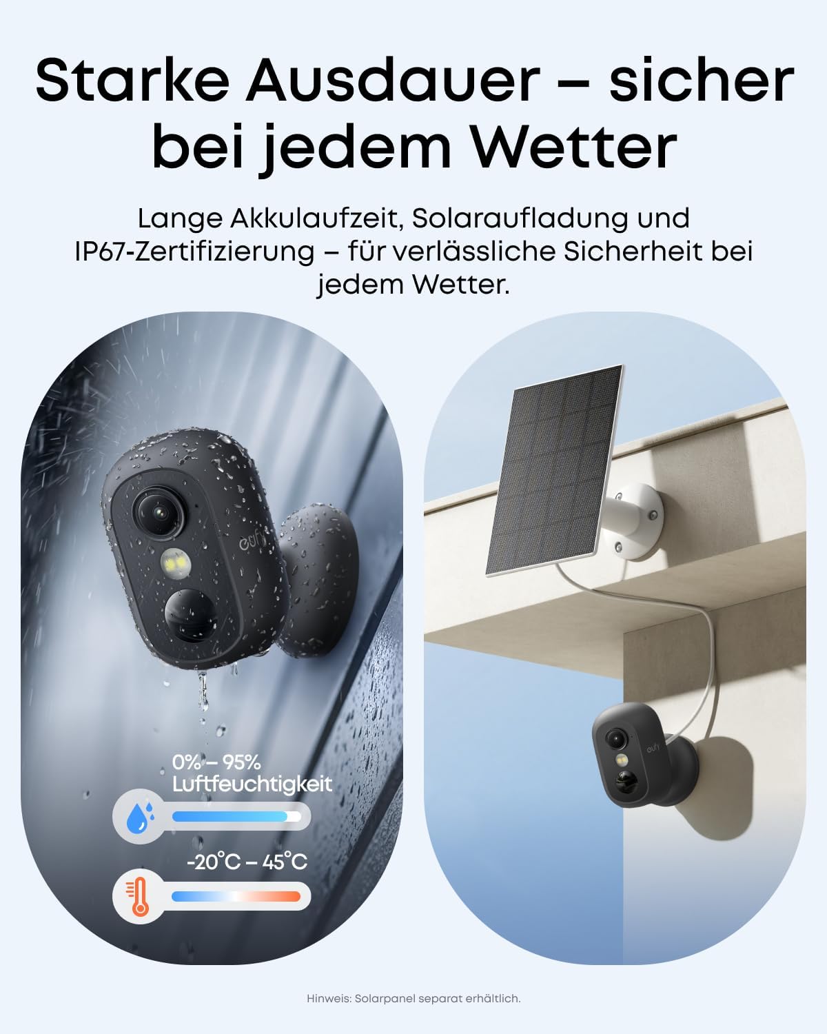 eufy Security Anker eufyCam C35 2-Kamera-Set, Überwachungskamera Außen