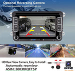 HLLECARMO Autorradio para VW Golf 5/6, pantalla táctil IPS de 7 pulgadas compatible con CarPlay y Android Auto para VW Polo 5 Jetta Passat Touran, con Bluetooth/AM/FM/SWC/USB/DSP/RDS/Mirror Link/Canbus