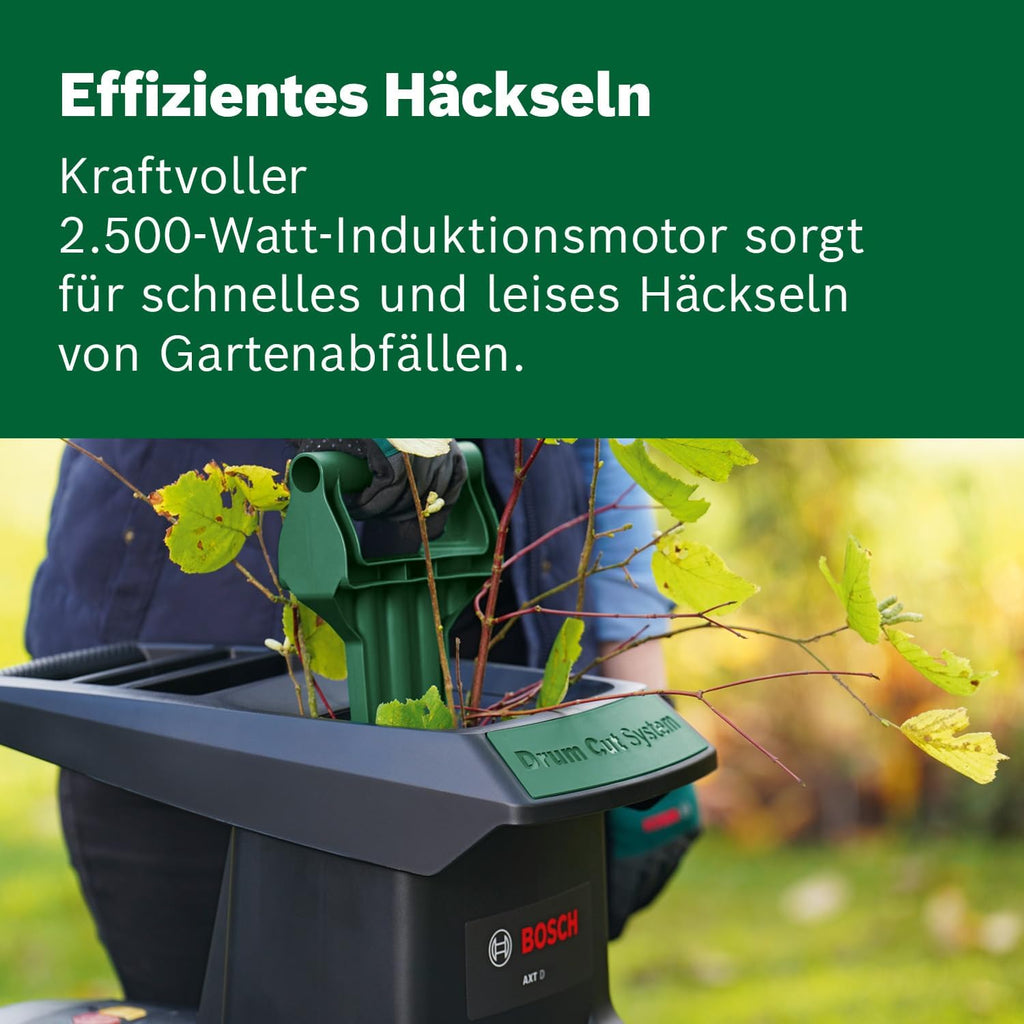 Bosch Leisehäcksler AXT 25 D