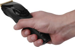 Cortapelos ER-DGP82 serie profesional con cuchilla de titanio y carbono, funcionamiento con batería y red, 5 longitudes de corte y 3 peines accesorios