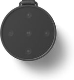 Bang & Olufsen Beosound Explore – Altavoz Bluetooth inalámbrico portátil para exteriores, hogar y viajes, 27 horas de autonomía, resistente al agua, sonido 360° + cable de carga USB-C – Negro antracita