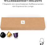 De'Longhi Nespresso Citiz EN267.WAE Kaffeemaschine mit Milchaufschäumer, Energiesparfunktion, Schwarz