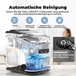 Eiswürfelmaschine, Acmeenjoy Eiswürfelbereiter Ice Maker 9 Eiswürfel in 6-8 Minuten, 12 KG in 24 H, Selbstreinigende Eiswürfelmaschine Kleine für Küche, Büro, Bar und Party