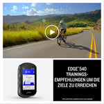 Garmin Edge 540 – UE Central + West, ciclocomputador GPS con botones, pantalla a color de 2,6 pulgadas, mapas de Europa, datos de rendimiento completos, hasta 26 horas de autonomía de batería