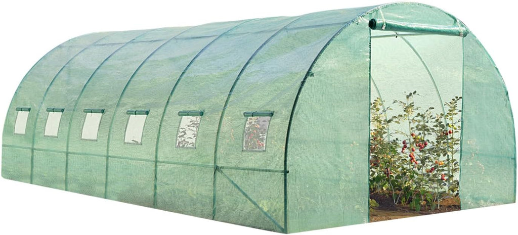 ProBache - Invernadero Túnel de Jardín 18m² Verde Gama hortícola CRIMEA 6x3m