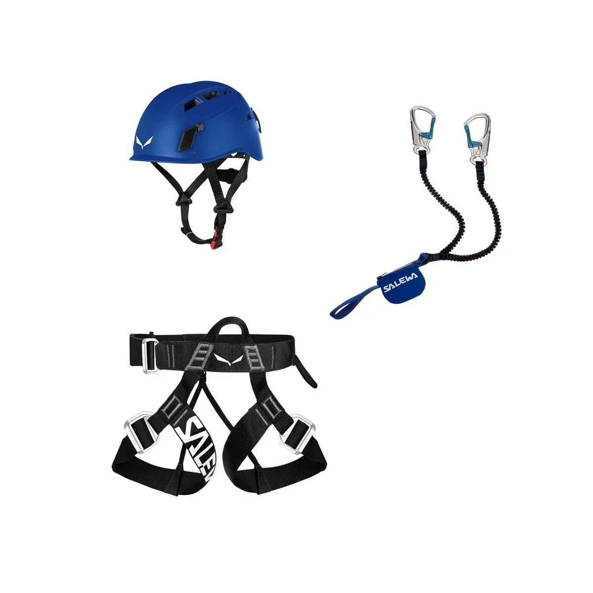 Set de ferrata Salewa Attac Evo Toxo 3.0, equipo de seguridad, montañismo, alpinismo, escalada