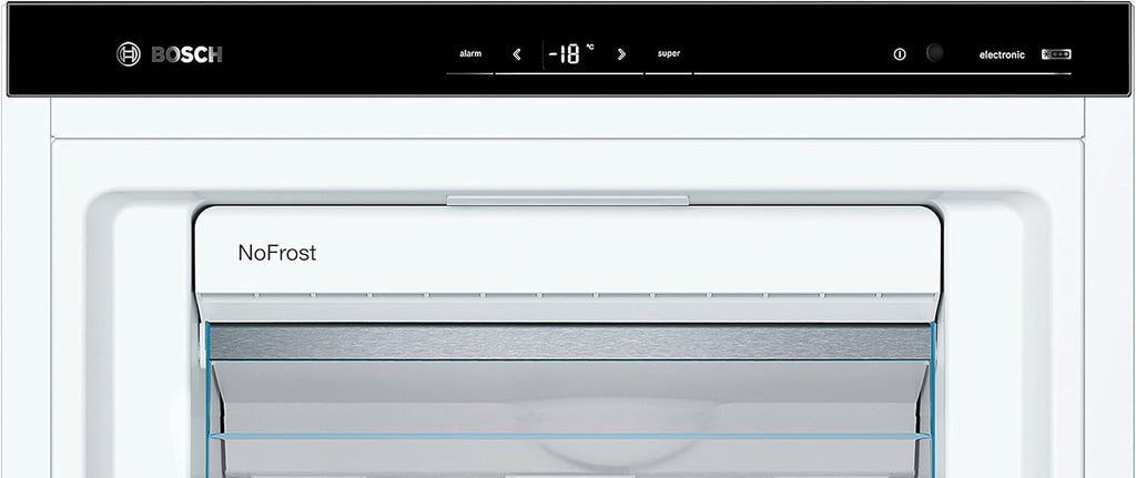 Bosch GSN54AWCV Serie 6 - Congelador XXL (176 x 70 cm, extra ancho, 327 L, NoFrost: nunca más tendrá que descongelar, iluminación LED uniforme, espacio para grandes congelados)