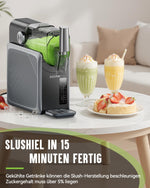 Máquina de granizados INOVIVA, no requiere hielo, máquina de granizados de 2L para el hogar con autolimpieza, 5 programas preestablecidos, granizados congelados, margaritas, frappés, batidos (versión S1.2)