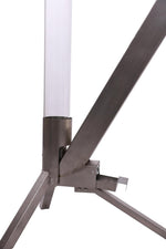 Eden Outdoor Feuerrohr Klassik, columna de fuego de acero inoxidable y antorcha de pellets, elegante calentador de terraza y chimenea de jardín, fuego de terraza con estilo, duradero y resistente a la intemperie, alternativa para tu terraza