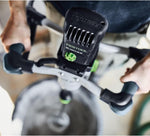 Batidora Festool MX 1600/2 RE EF HS3R - 1500 W, 2 velocidades | Mezcladora profesional con ErgoFix, FastFix, varilla agitadora HS 3, adaptador, llave de boca doble y aspiración MX-A incluidos en el suministro
