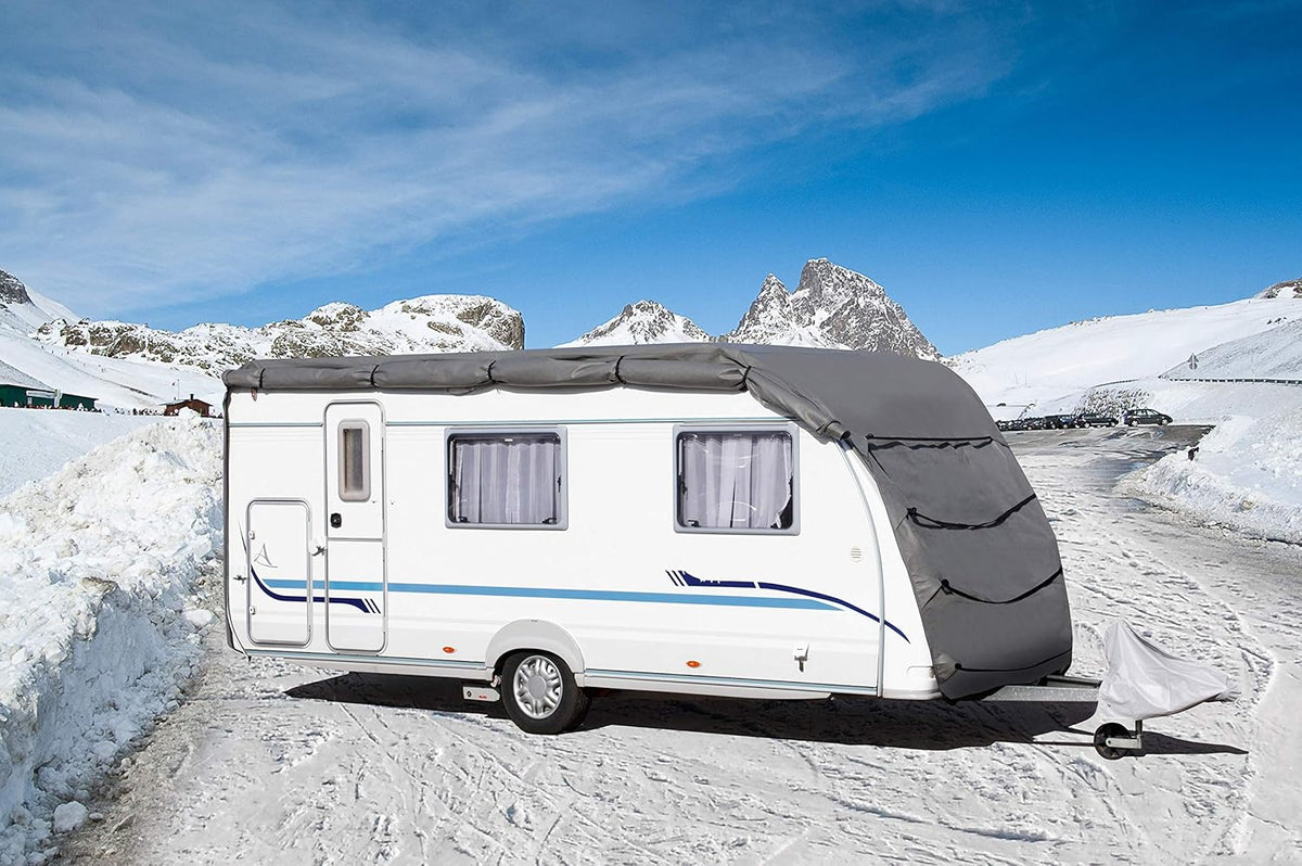 Aequator - Funda protectora para caravanas, 600-650 cm
