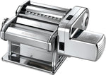 Máquina de pasta eléctrica Marcato Atlas 150 + motor, Atlasmotor, para pasta, lasaña, fettuccine, tagliolini, de acero inoxidable