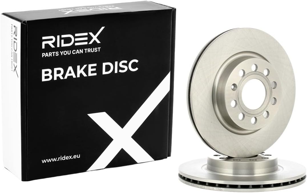 Juego de frenos RIDEX - Discos y pastillas de freno Eje trasero Eje delantero Ø253 280 mm macizo ventilado internamente para VW Golf VII 3/5 puertas (5G1, BQ1, BE1, BE2) Golf VI 3/5 puertas (5K1)
