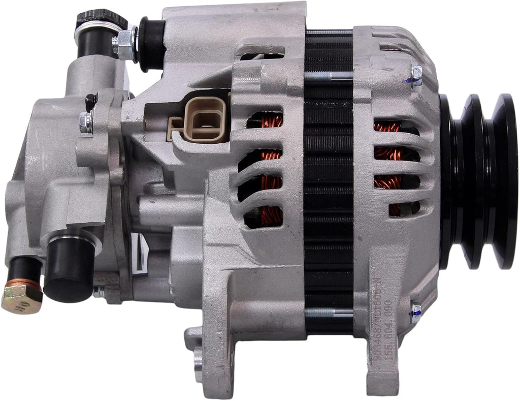 ATEC Alemania 1x Alternador 12V 90A con bomba de vacío Compatible con HYUNDAI H-1 / STAREX Autobús (A1), H-1 Furgón (A1), MITSUBISHI L200 (K7_T, K6_T, K5_T), PAJERO