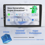 Autorradio Android 15 de 2+64GB para Renault Megane 3 2009-2014, Radio con pantalla táctil de 9 pulgadas, Carplay y Android Auto inalámbricos, Hikity, Bluetooth, Estéreo, WiFi, RDS, USB + Cámara de visión trasera