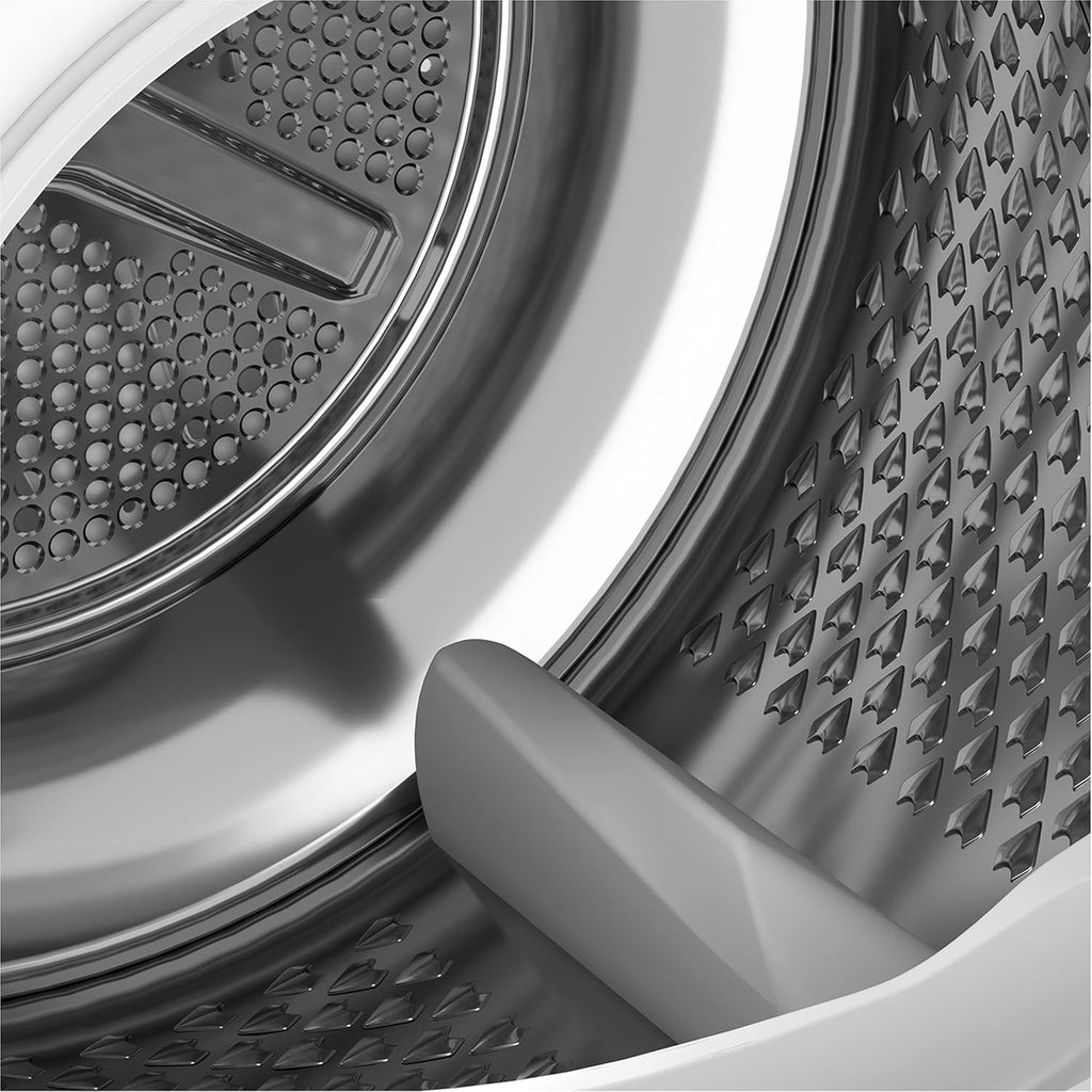 Secadora de ropa Beko 8kg, Stiftung Warentest BUENO (2,5), apta para alérgicos, secado higiénico, función de vapor SteamCure, 15 programas, Express, B3T42249S, blanco