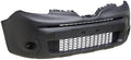 Parachoques delantero negro compatible con Renault Kangoo desde 2013