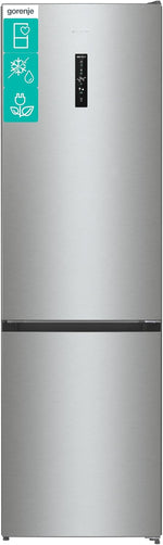 Gorenje NRK620CA2XL4 Frigorífico combi/Independiente/331L volumen total/ 35dB/Clase energética: C/AdaptTech/NoFrost Plus/Convert FreshZone/CrispZone con control de humedad/KitchenFit/(AnxAlxPr): 60 × 200 × 59,2 cm/Gris