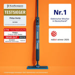 Philips OneUp 5000 Serie Elektrischer Wischmopp - 2X sauberere Böden², 2X schnelleres Wischen, Zwei Feuchtigkeitseinstellungen für Harte & empfindliche Böden, Kabellos mit 360° Drehgelenk (XV5113/01)