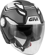 Casco Demi-Jet HPS 12.3 Stratos Graphic Shade