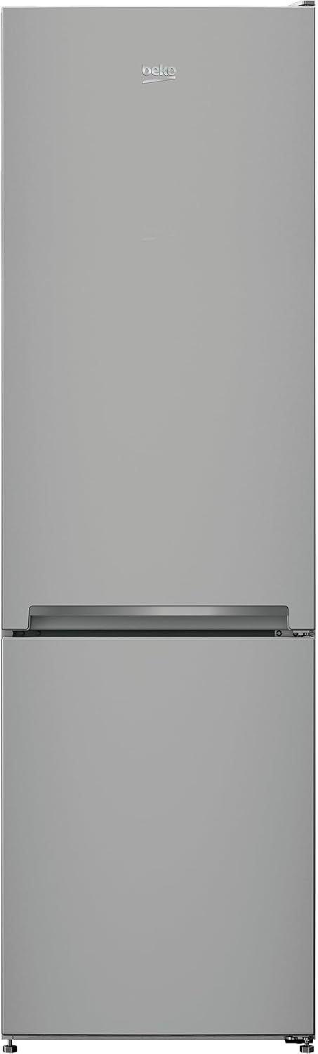 Frigorífico combinado independiente Beko RCSA300K40SN, 291 l de volumen neto, 204 l de refrigeración, 87 l de congelación, MinFrost, descongelación automática en el frigorífico, 3 cajones de congelador, color plata