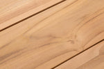 riess-ambiente.de Mesa de jardín resistente a la intemperie Empire Teak 180cm, mesa de comedor para exteriores de madera maciza de teca, mesa de comedor maciza para tu jardín