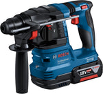 Bosch Professional 18V System Akku-Combo Kit: GSB 18V-45 + GBH 18V-22 + GWS 18V-8 (inkl. 3x GBA 4.0Ah, GAL 18V-40, Werkzeugtasche) – Amazon Exclusive