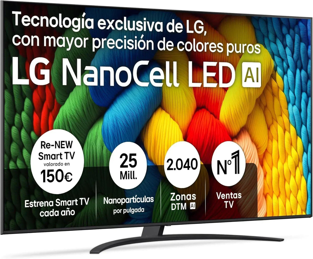 LG 43UA73006LA - TV 43", UHD 4K, WebOS 25, IA Ultimate, HDR10 Pro, Super Escalado, Dolby Digital Plus, Google Assistant, Negro