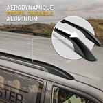 CHROMEMASTER | Compatibles con Citroën Berlingo Corta 2008-2018 | Barras de Techo | Diseñadas para el montaje de barras de techo, cofres de techo o portabicicletas | Estructura de aluminio