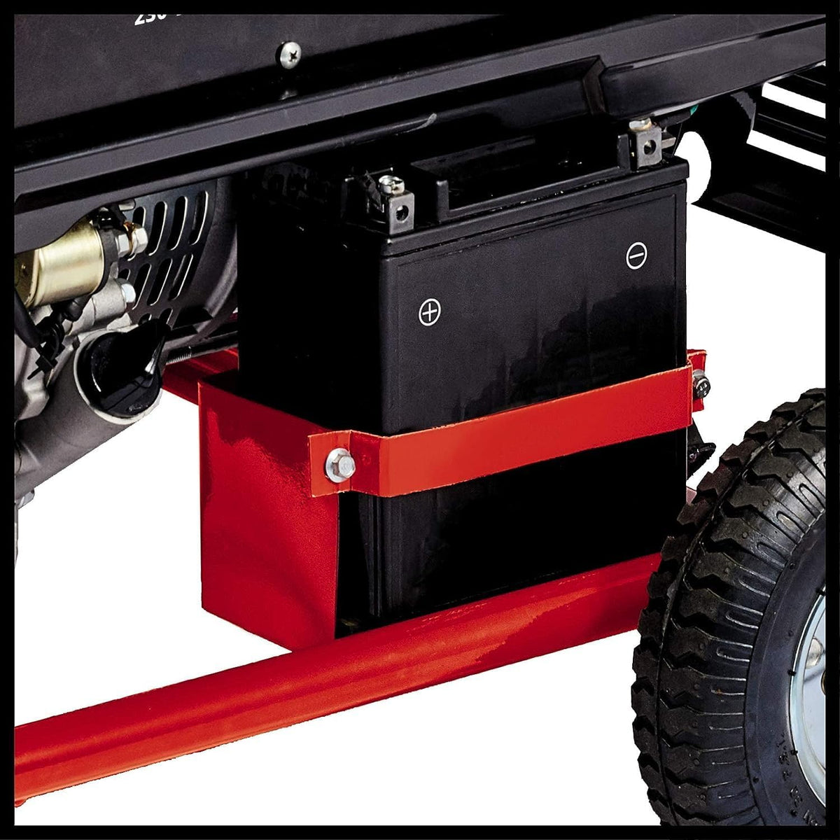 Einhell Stromerzeuger (Benzin) TC-PG 55/E5 (5500 W Maximalleistung, 5000 W max. Dauerleistung, 25 L Tank, 4-Takt-Motor, 2x 230 V, 1x 400 V, Ölmangelsicherung)
