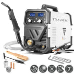 Soldadora MIG/MAG 200 ST con gas de protección, inversor IGBT, 200 A, alimentación de hilo sinérgica, FLUX, Lift TIG, MMA
